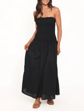 Load image into Gallery viewer, Maxi Dress in classic black